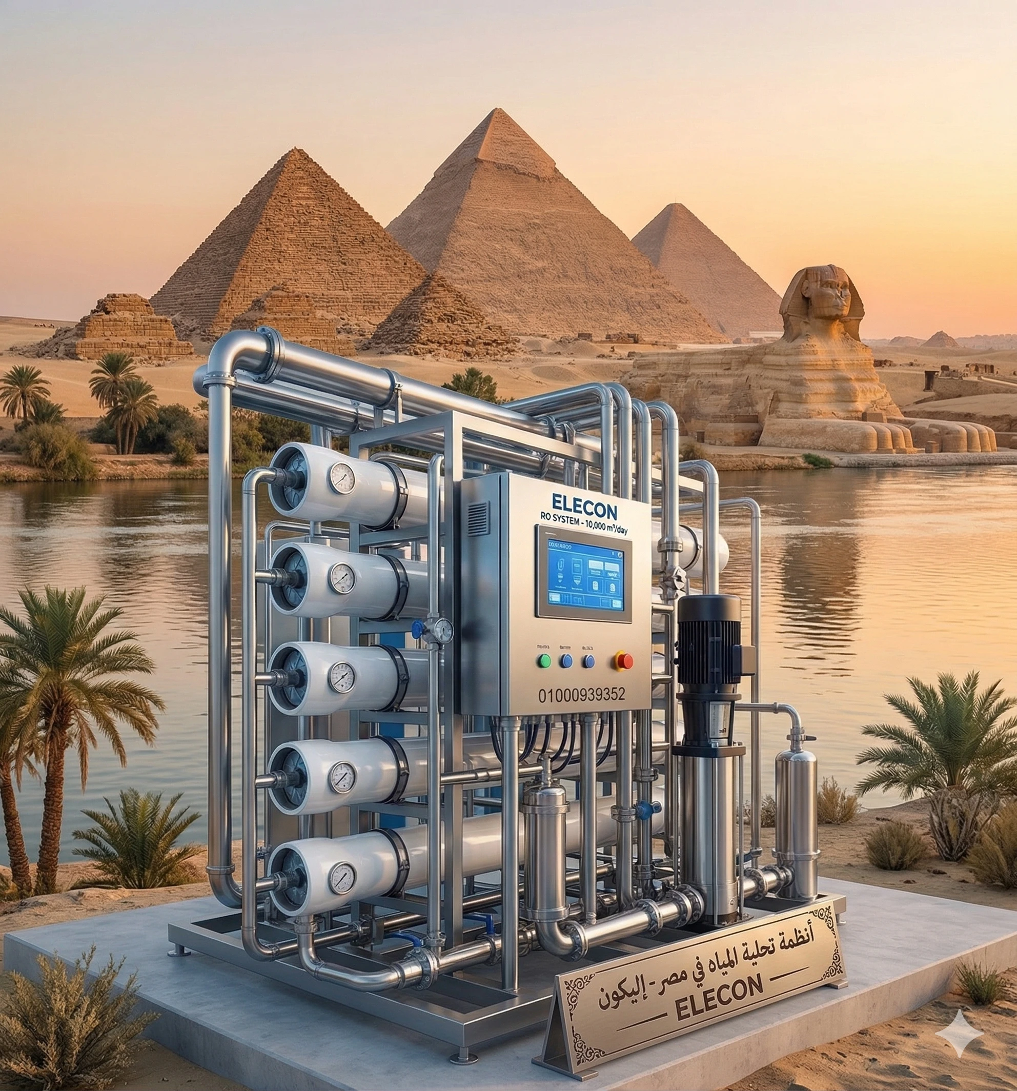أنظمة تحلية المياه في مصر